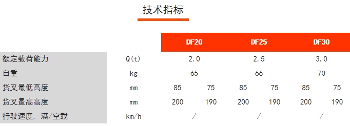 DF標準搬運車，手動半電動搬運/堆高車
